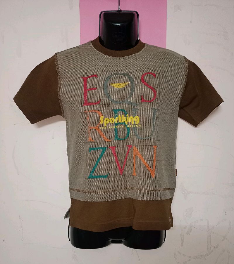 Brown T-shirts
