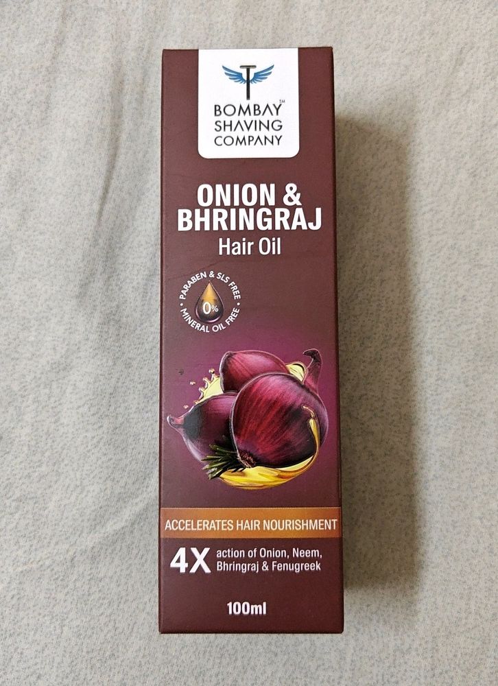 Bombay Shaving Company Onion &amp; Bhringraj Hair Oil