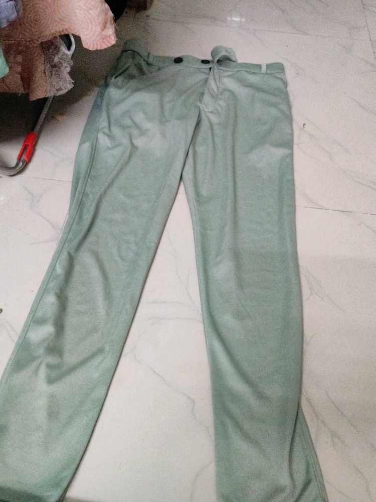 Men's Casual Green Pants