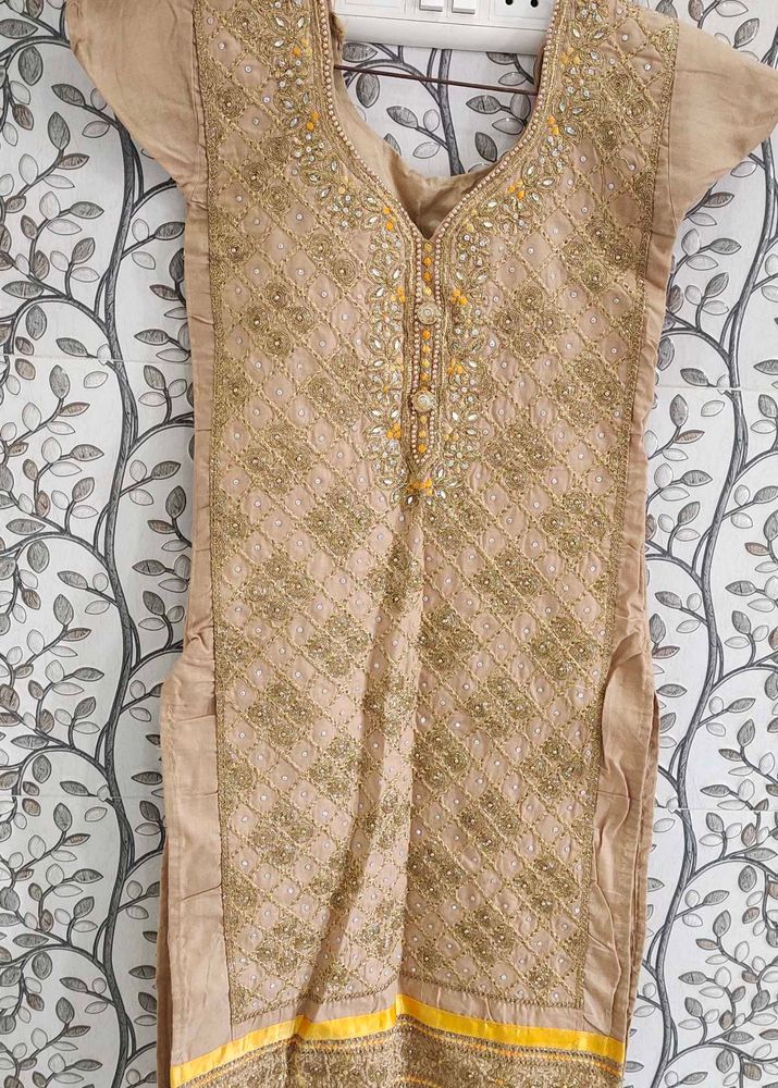 Embroidered Kurti Top