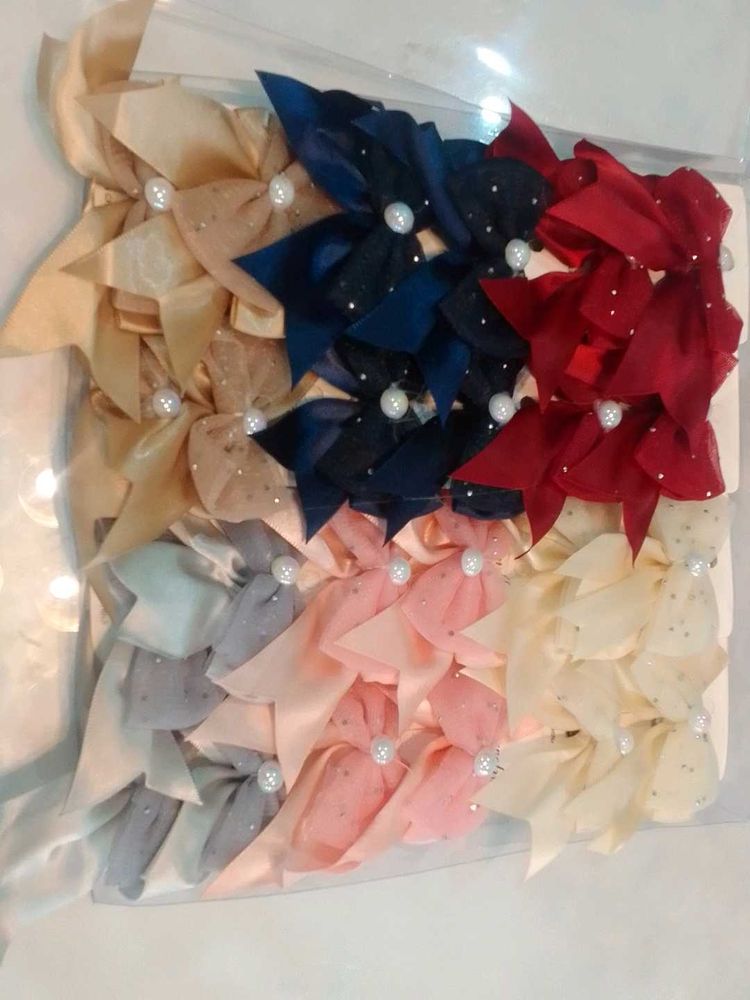 Coloured Hair Clips