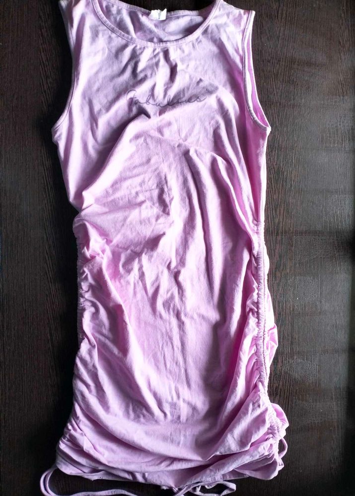 Cute Pink Bodycon Dress
