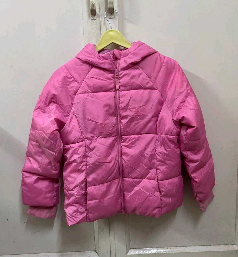 Pink Puffer Jacket