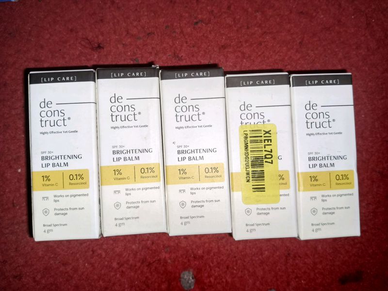 Deconstruct Lipbalm Pack Of 5