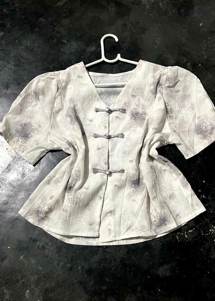 Floral Print Blouse