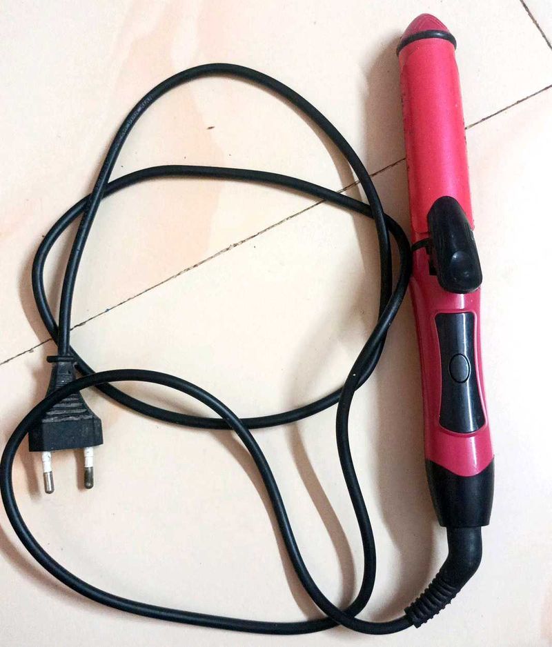 2 in 1 nova hair straightener and curler