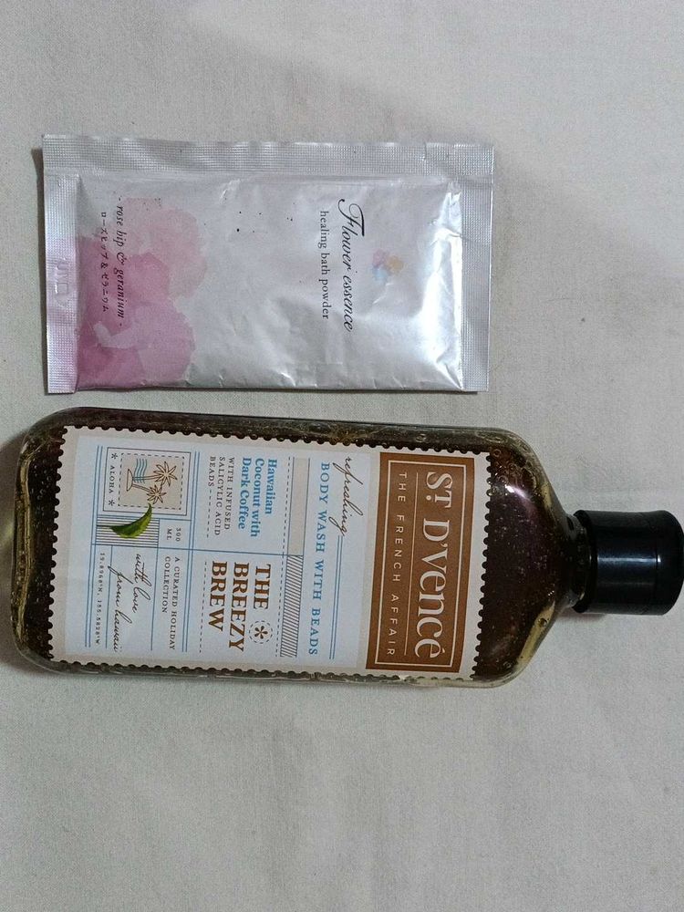 Body Wash + Bath Powder