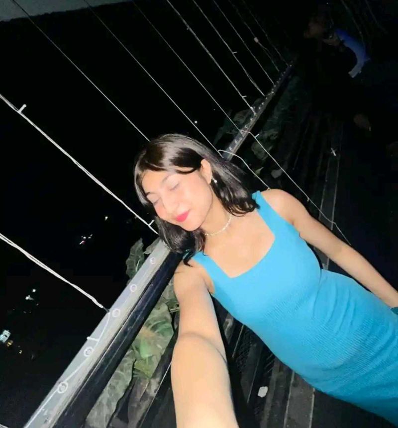 Blue Sleeveless Bodycon Dress