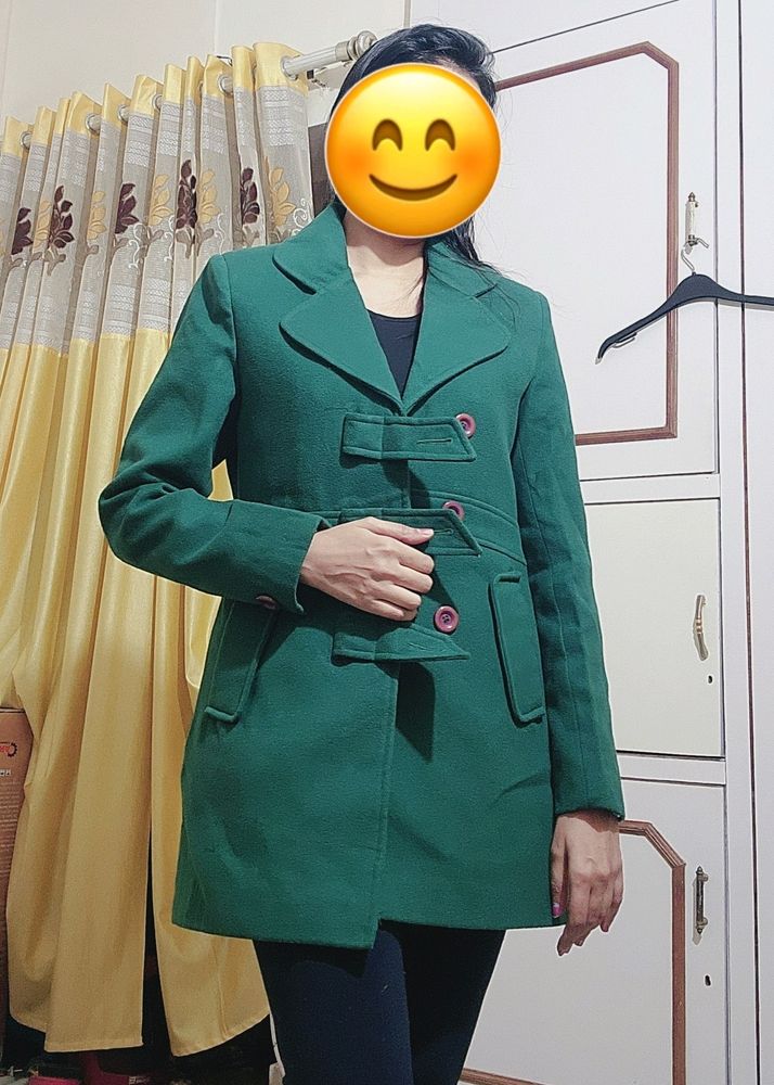 Lovely Okane Woollen Coat