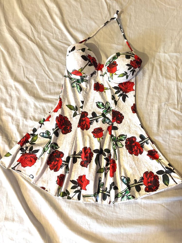 Beautiful Imported Halter Corset Top