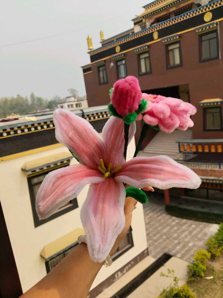 Handmade Pipe Cleaner Flowers
