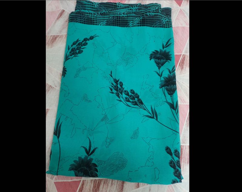 Elegant Floral Saree