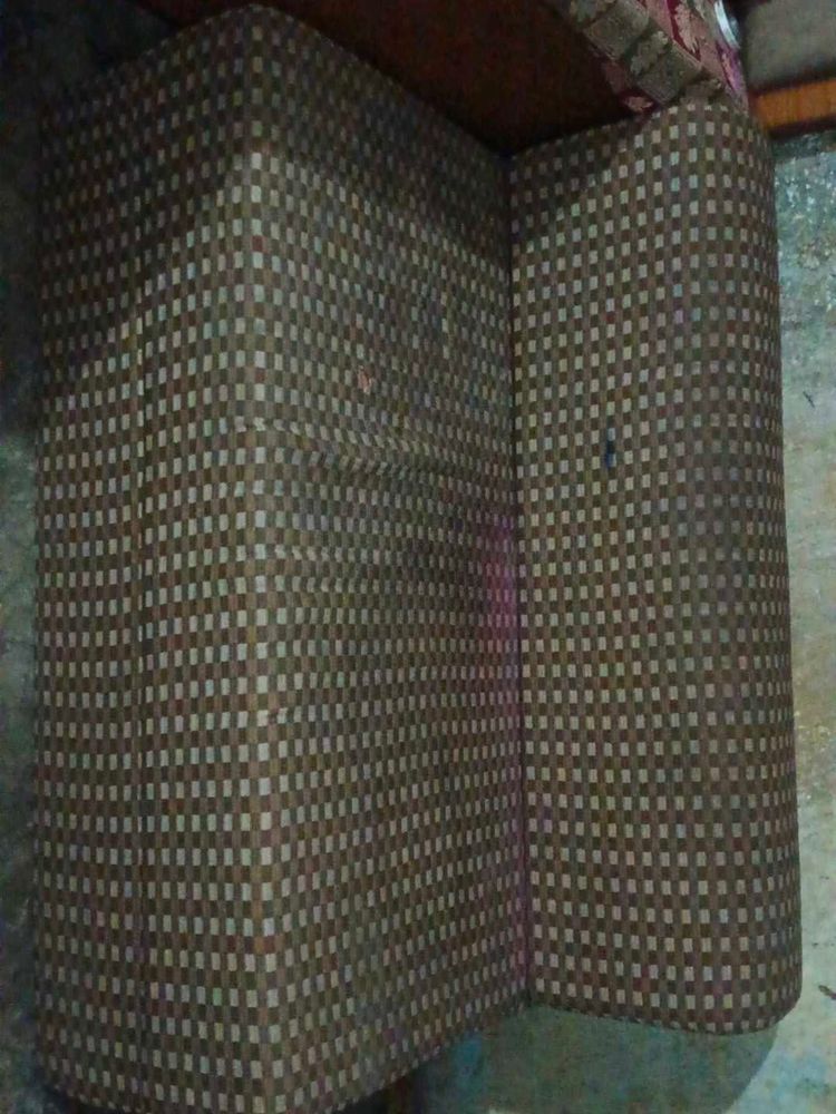 Brown Checker Couch