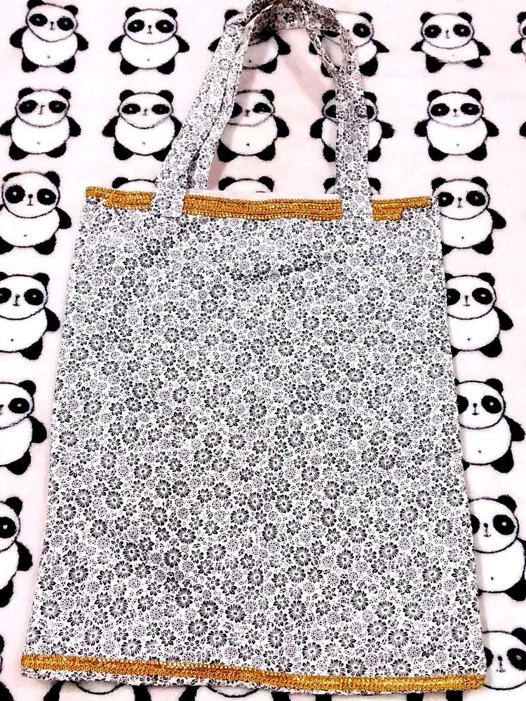 pack of 1 Floral Print Tote Bag