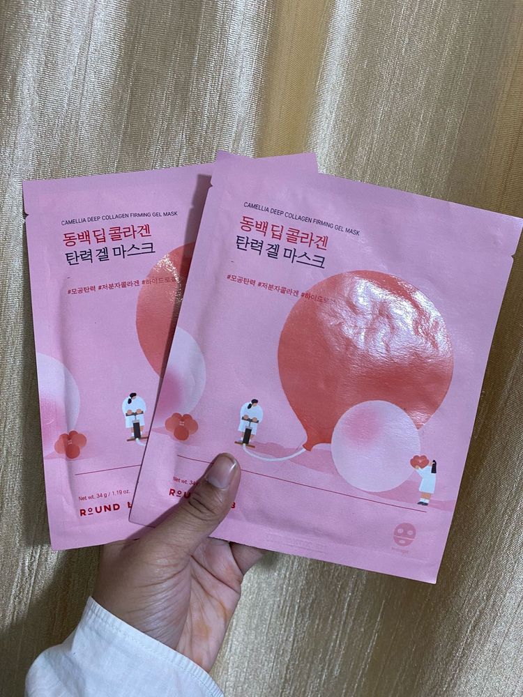 RoundLab Deep Camellia Collagen Firming Gel Mask