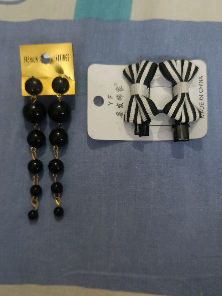 Brand New Earrings &amp; Clips