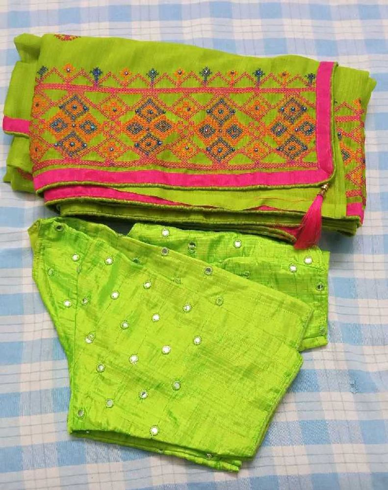 Elegant Green Saree Combo 2 Sare