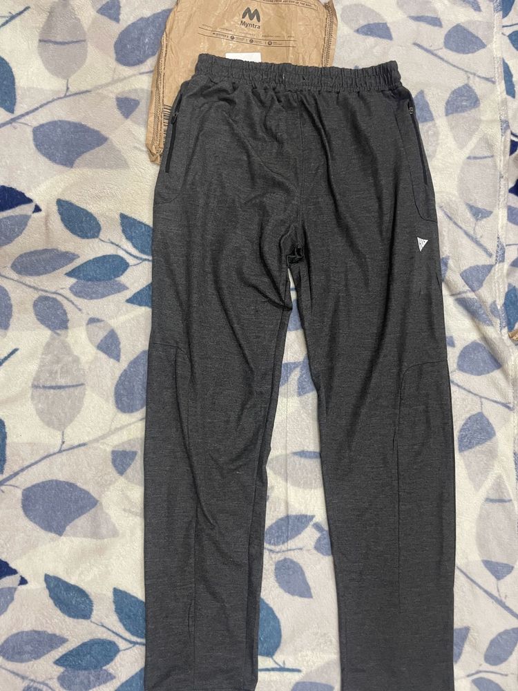 Gray Casual TROUSERS