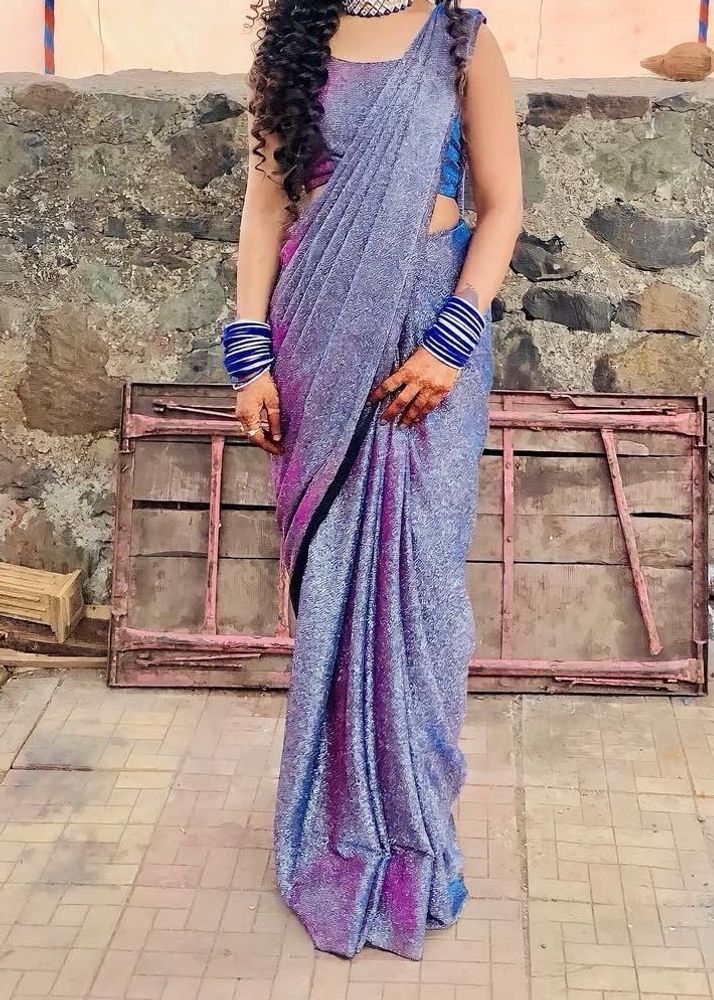 Shimmer Saree