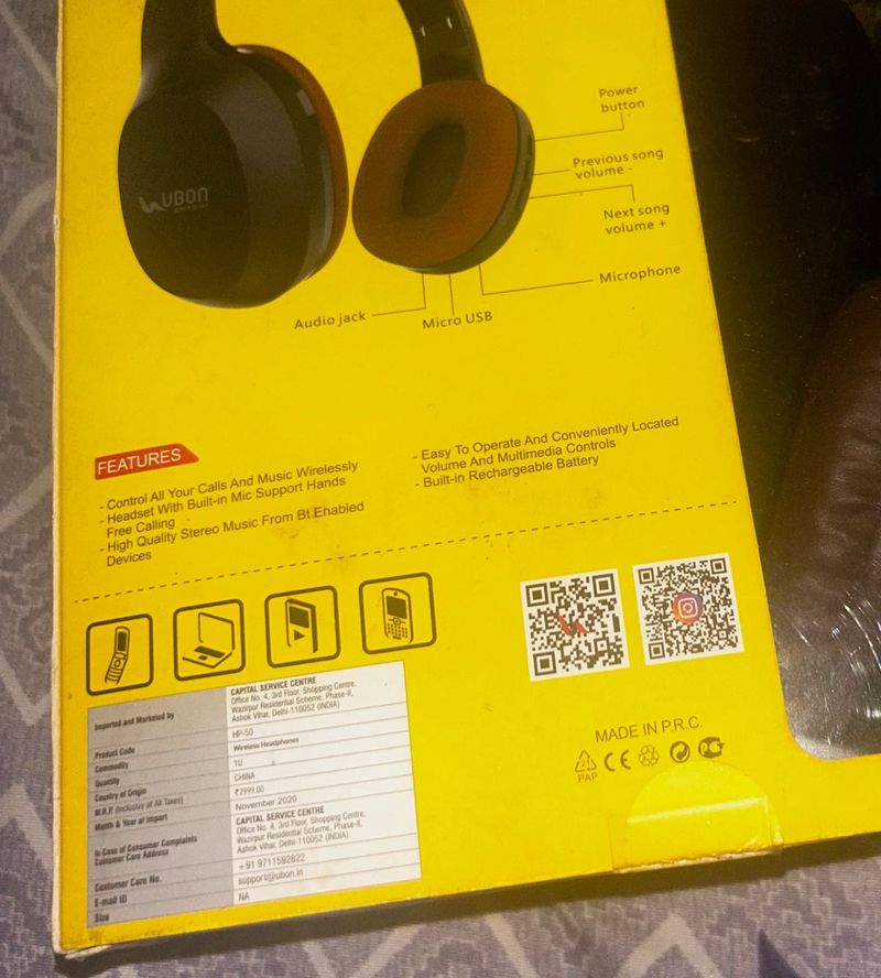 Headphones Ubon Price Drop