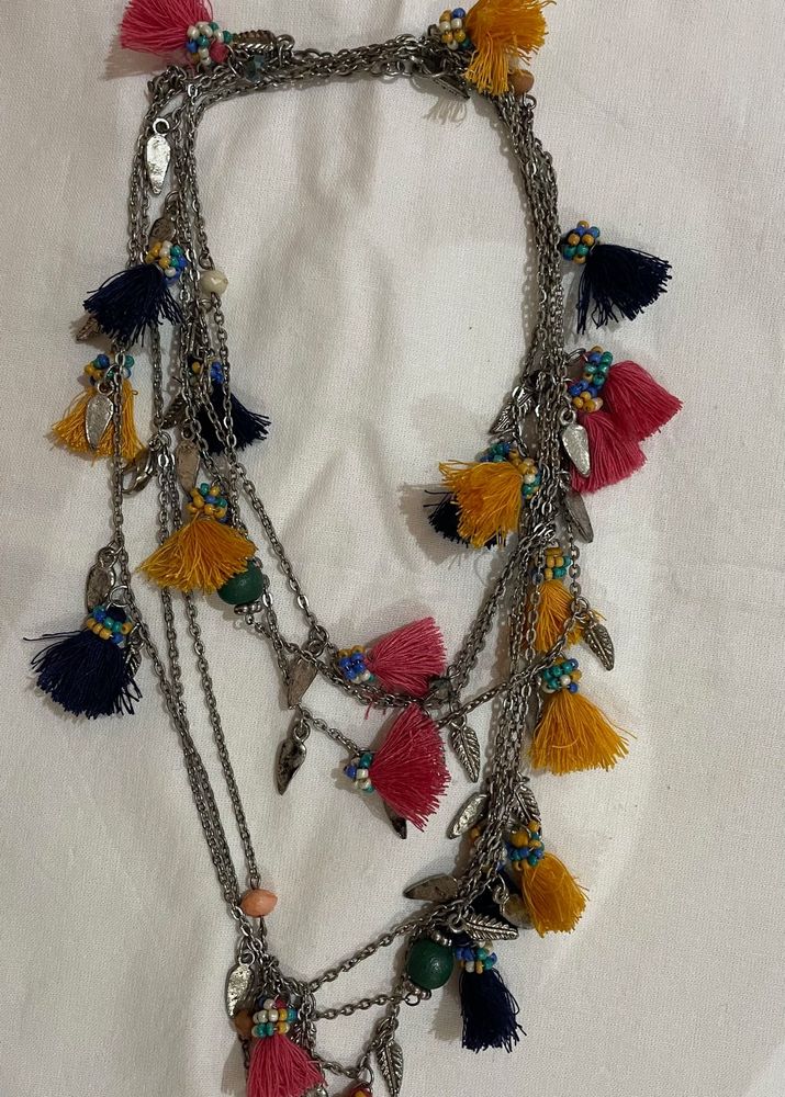 Tassel Layered boho Necklace
