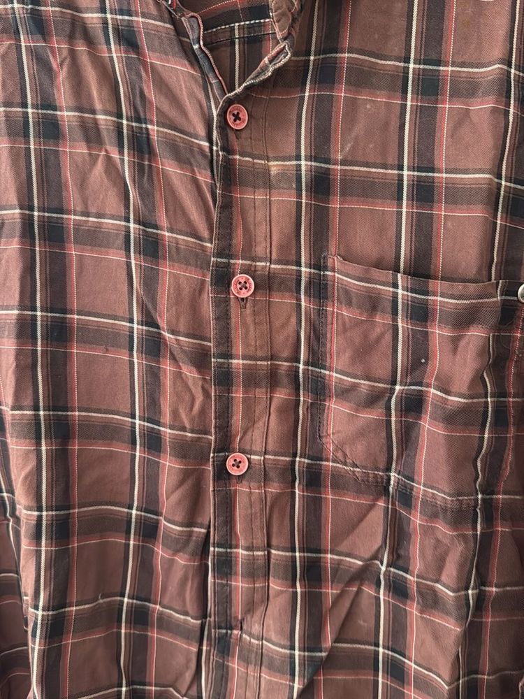 Plaid Flannel Shirt