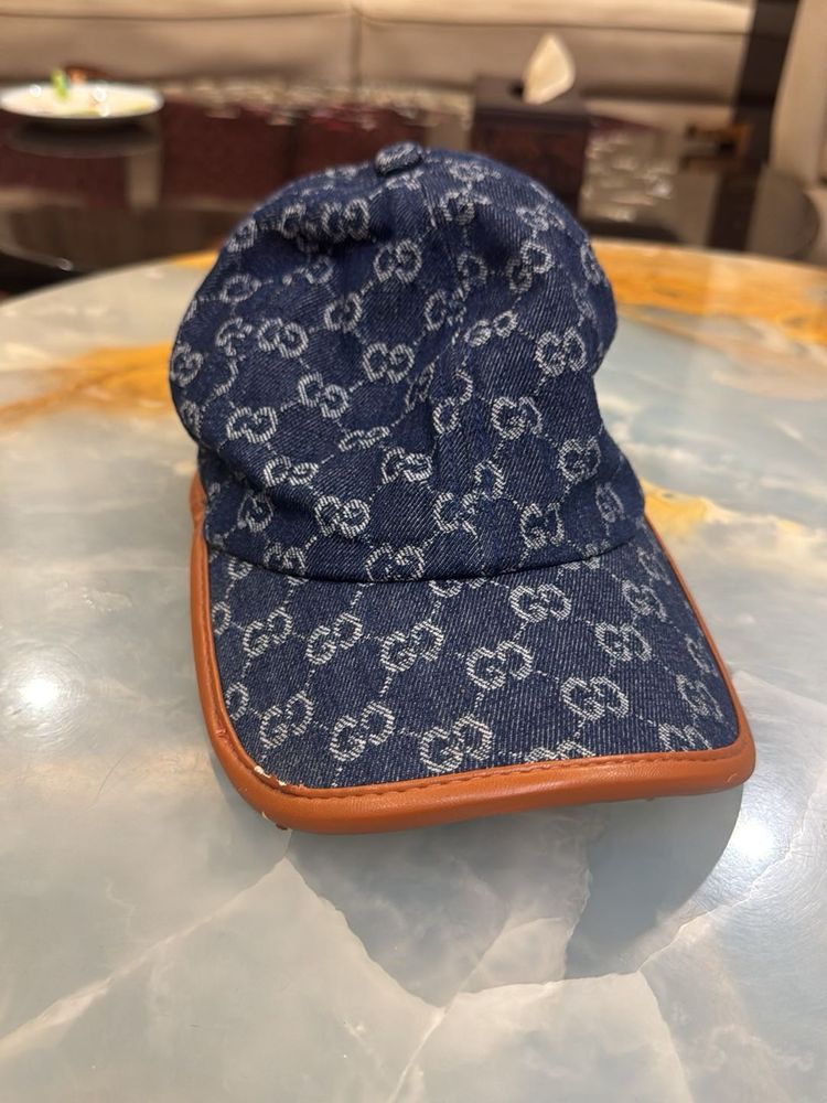 Gucci GG Denim Cap
