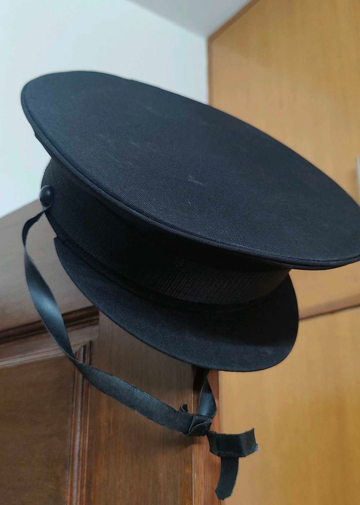 Black Chauffeur style Hat