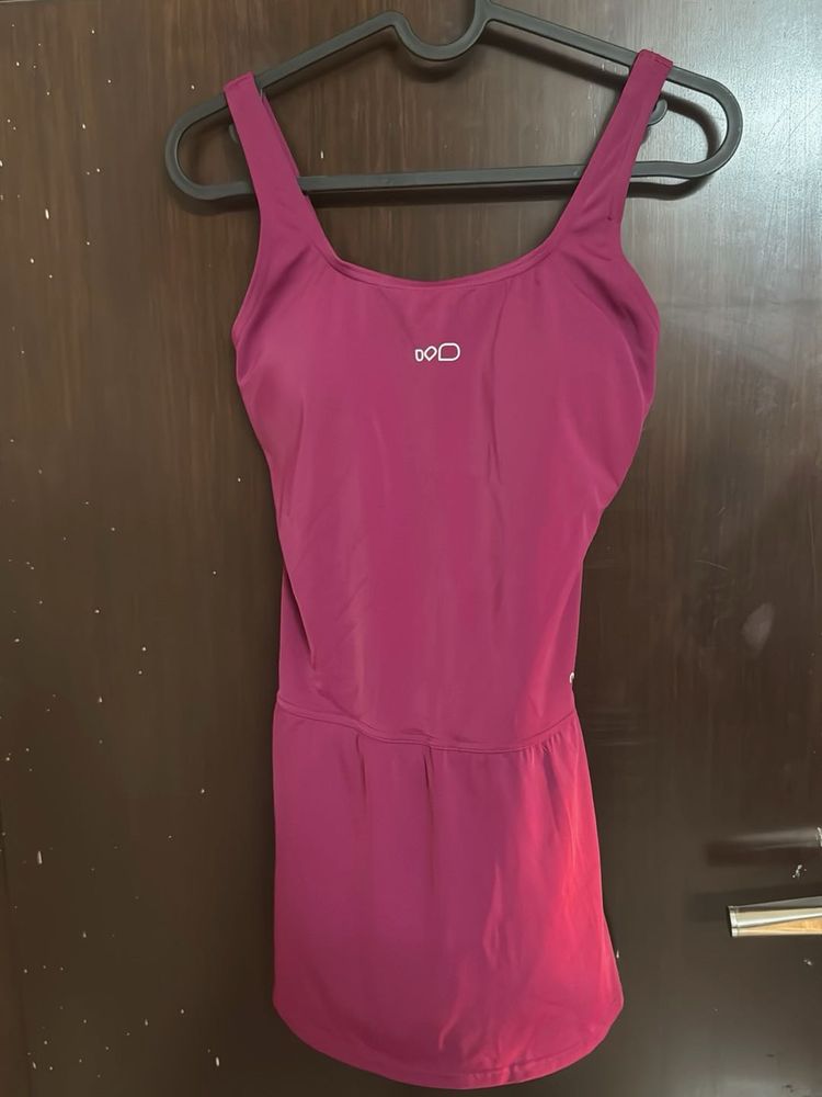 Maroon Swimsuit