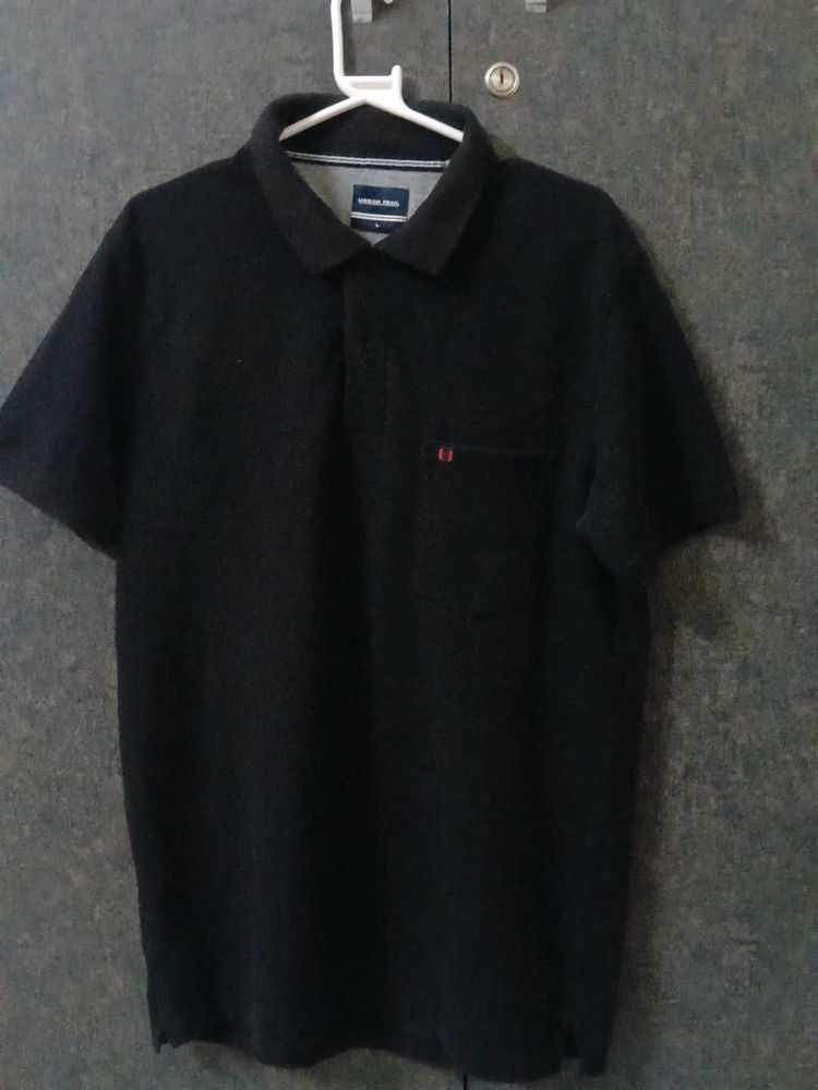 Urban Jeans Black Polo Shirt