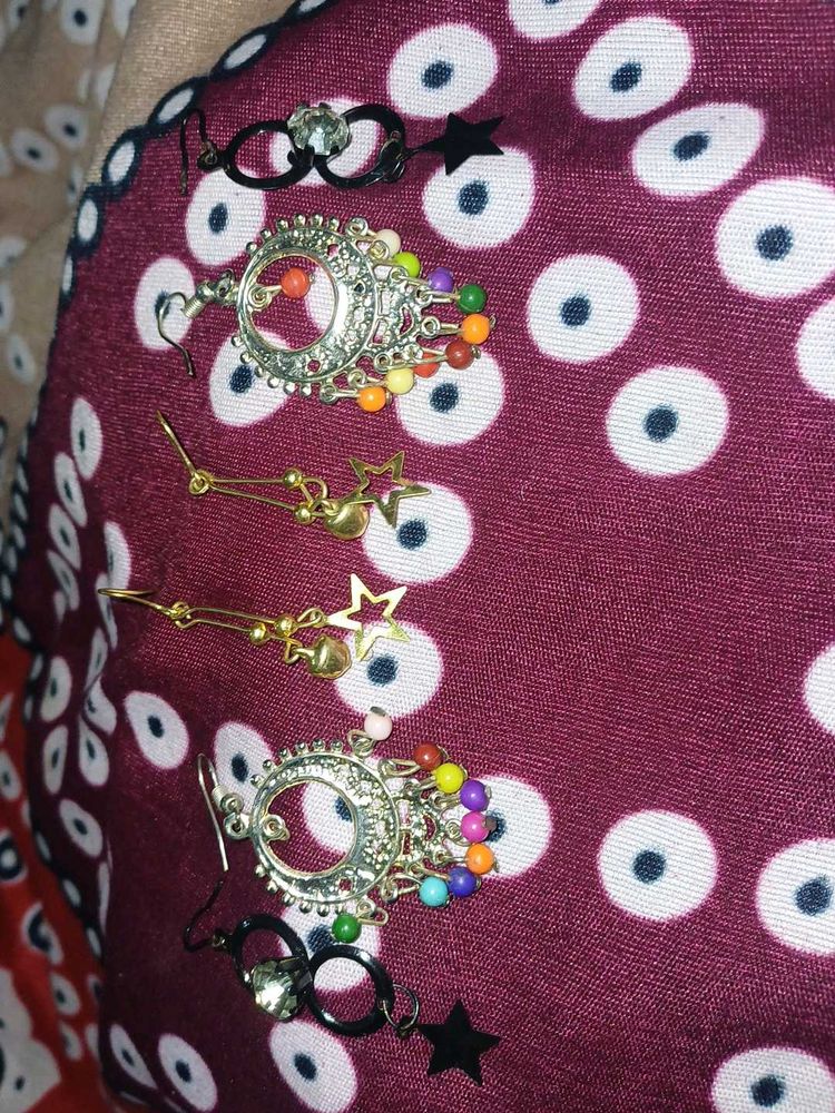 3 Earrings Set 1 studs free