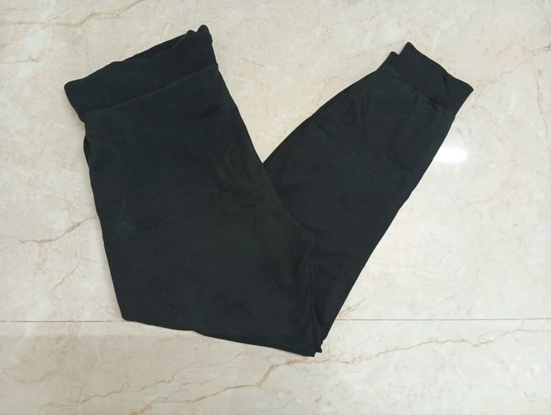 WOMEN&#39;S BLACK TRACK PANTS