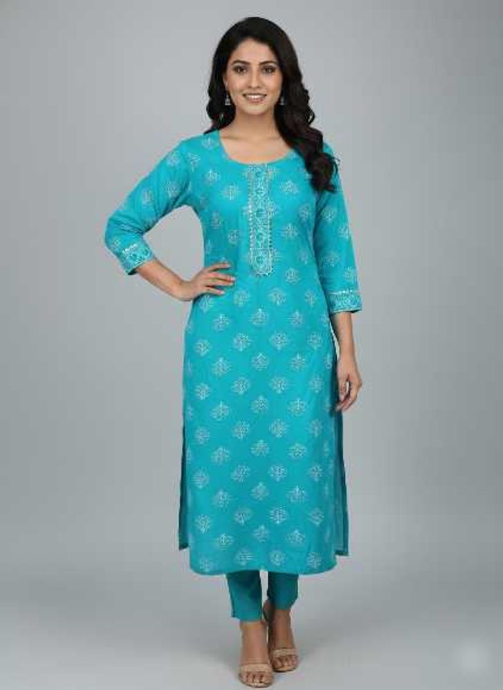 Elegant Blue kurti