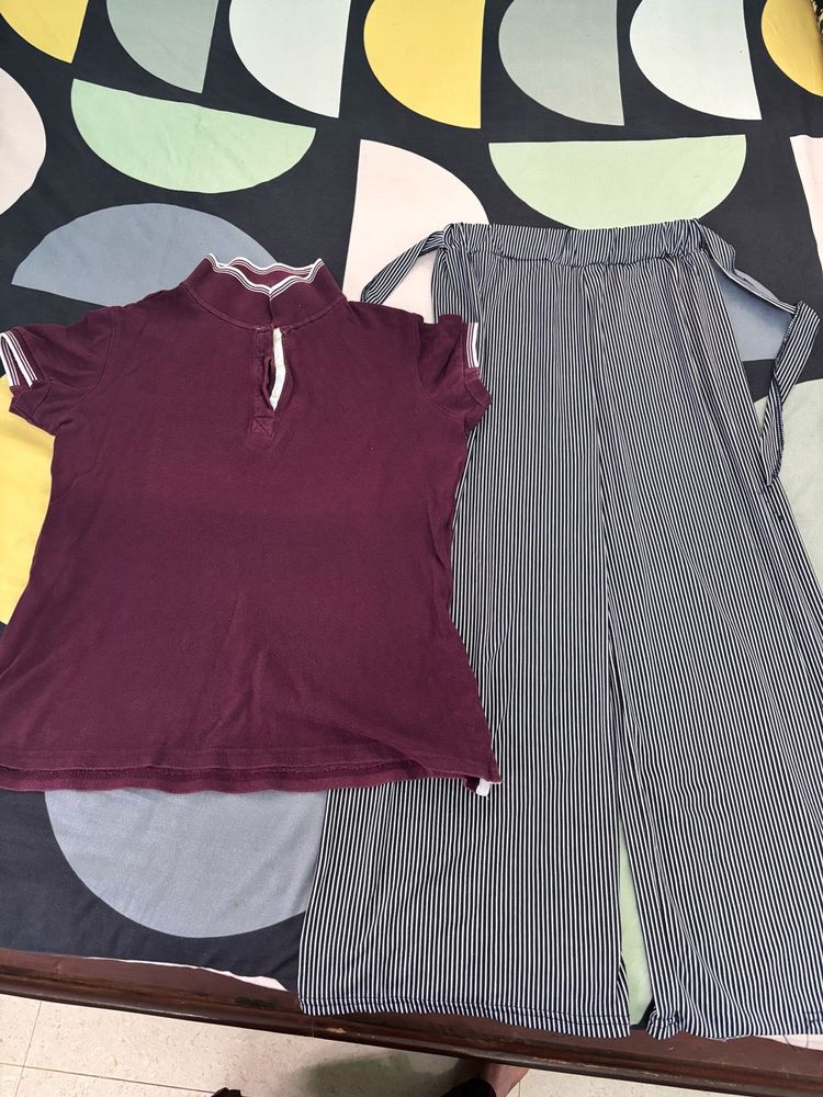 Palazzo And T-shirt