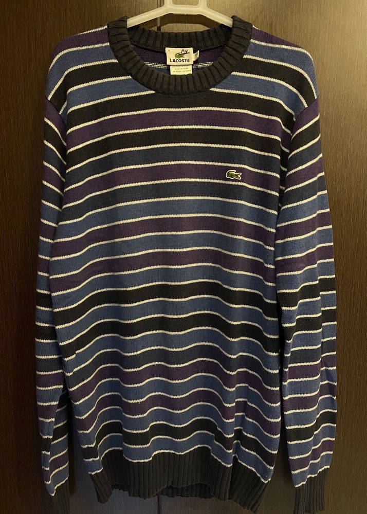 Lacoste Striped Multicolour Sweatshirt
