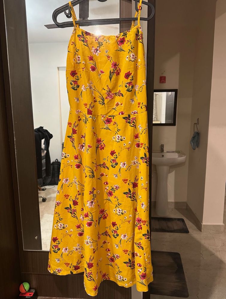 Floral Sundress -  Yellow