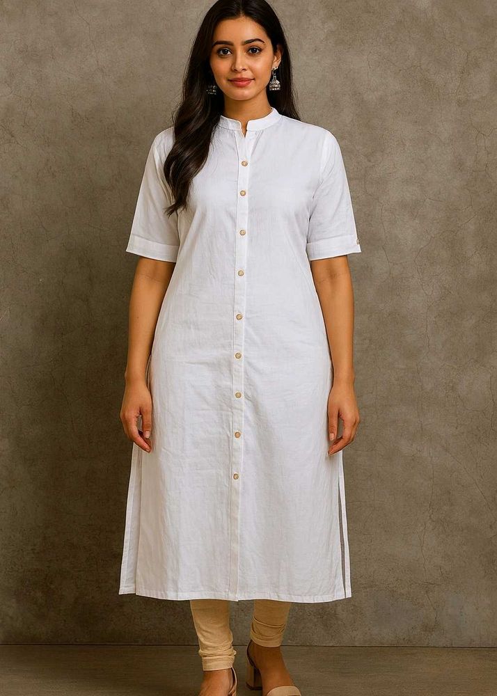 Elegant White Kurta