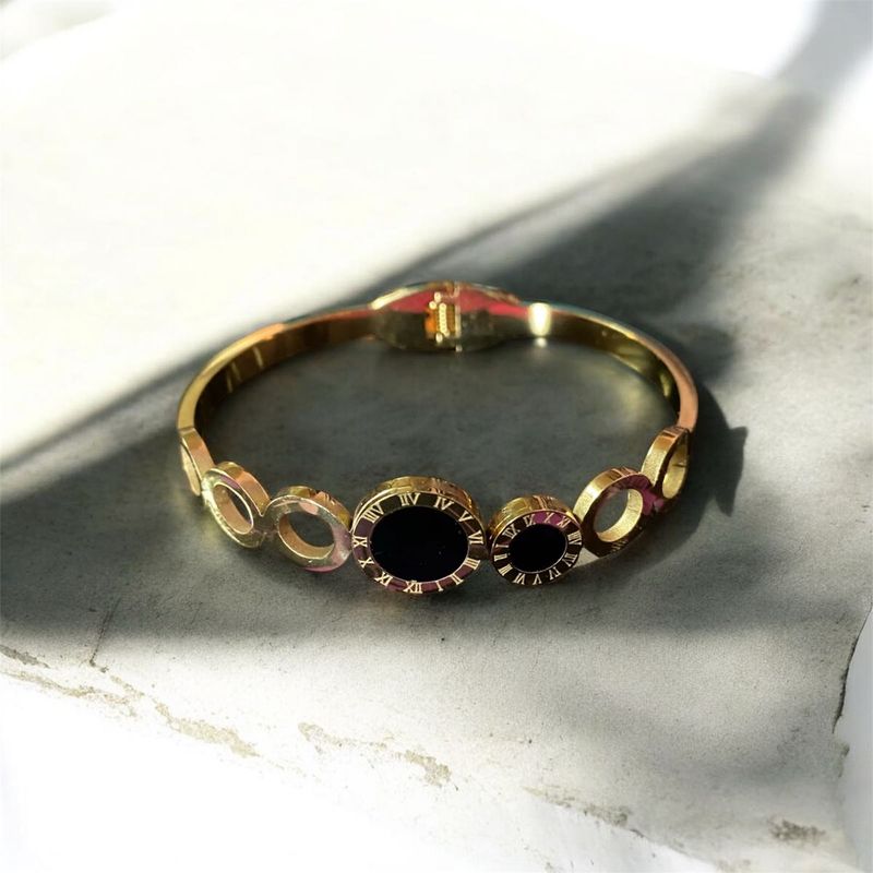 Gold-Tone Fashion Bangle