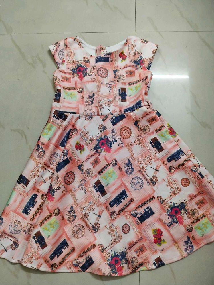 Smooth Clothing Frock For Girls.
