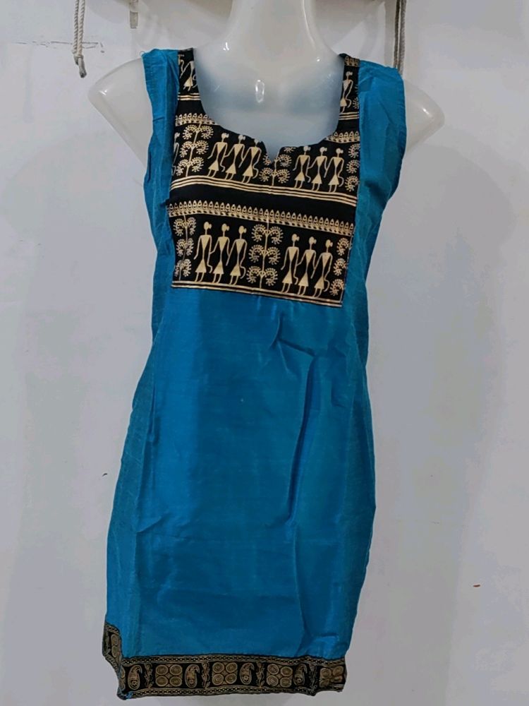 Cut Sleeves Short Kurti