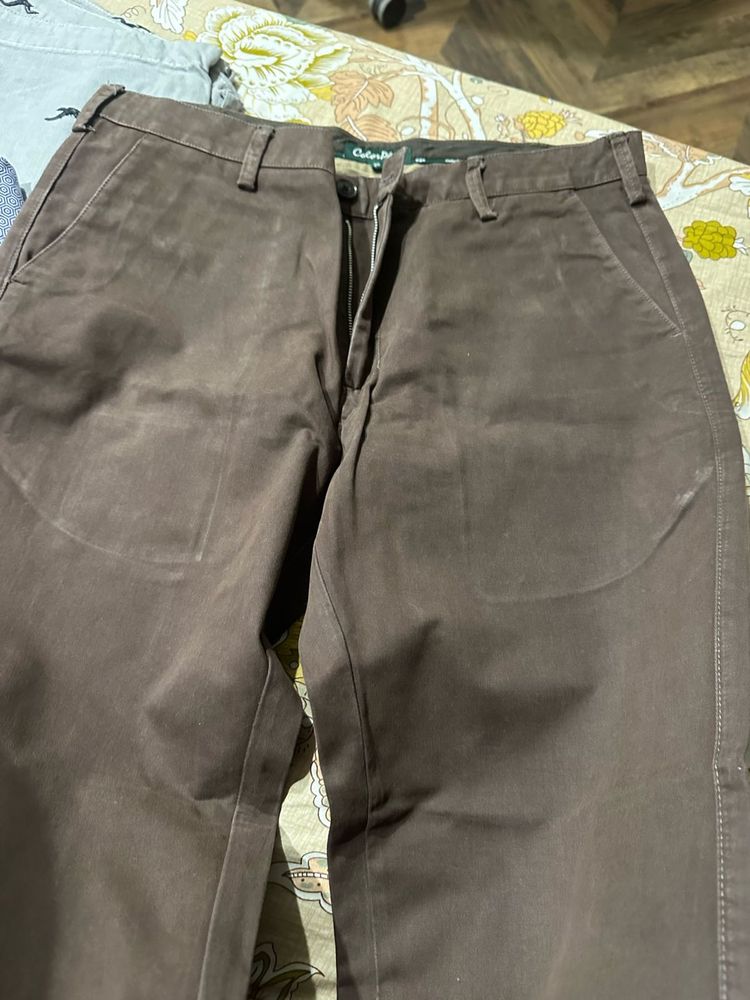 Color Plus Brown Pant Unused