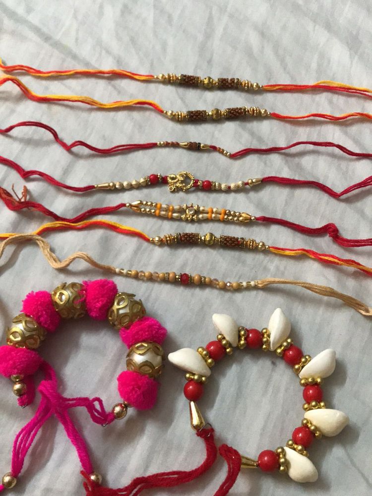 9 Rakhi Combo Sale