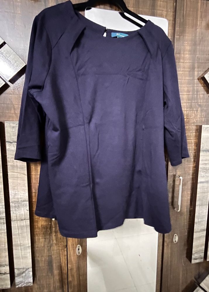 Navy Blue Top