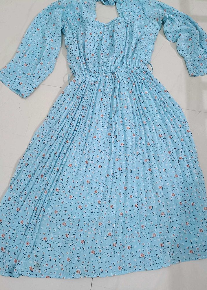 Floral Print Midi Dress