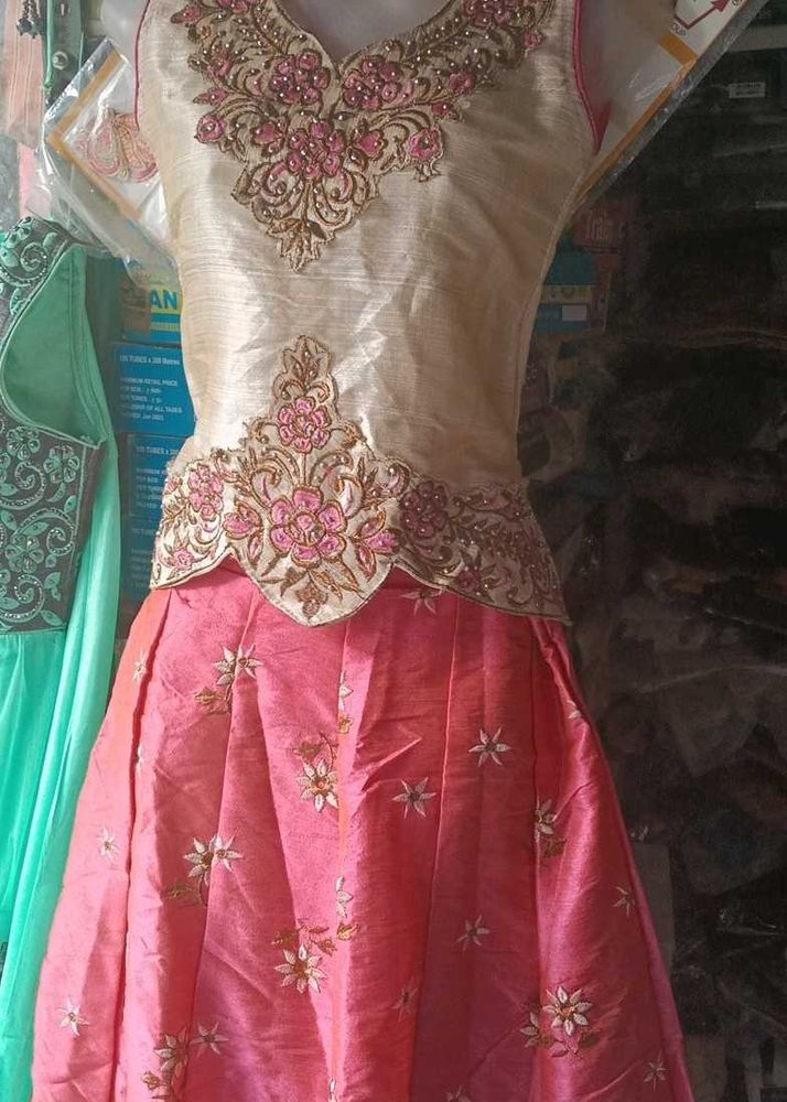 Embroidered Lehenga Choli Set