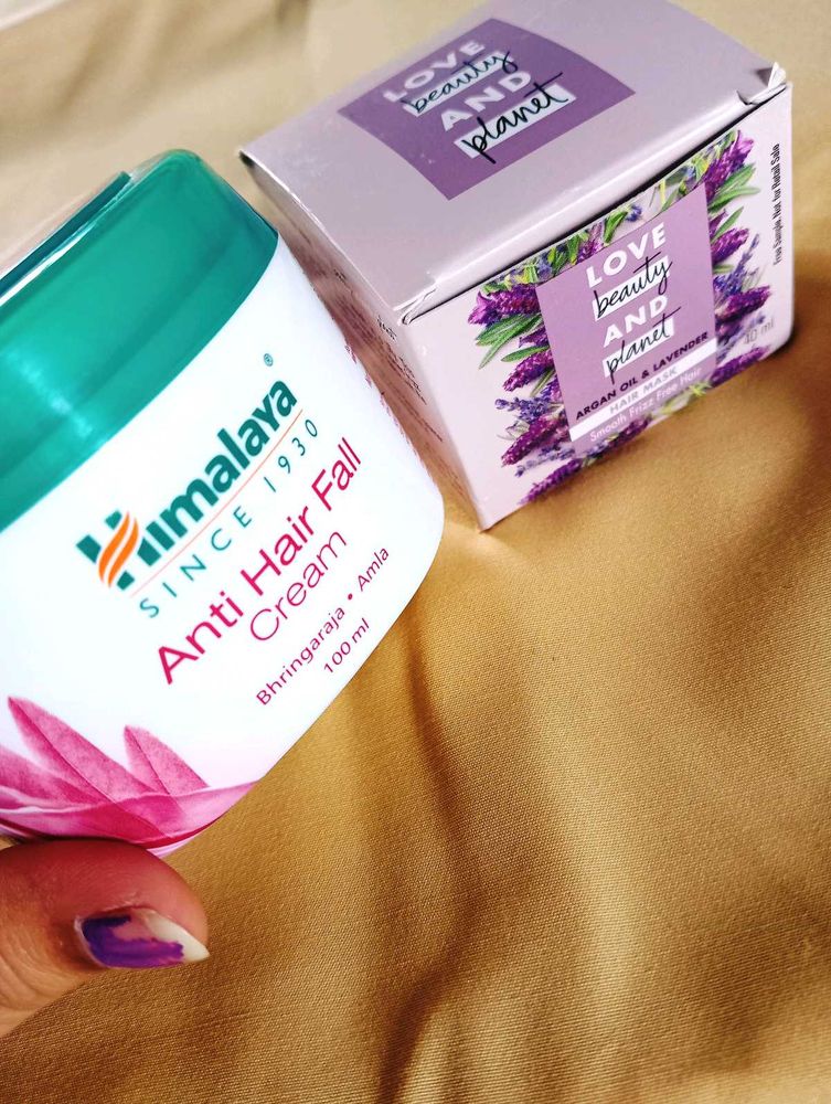 Hair mask &amp; cream combo