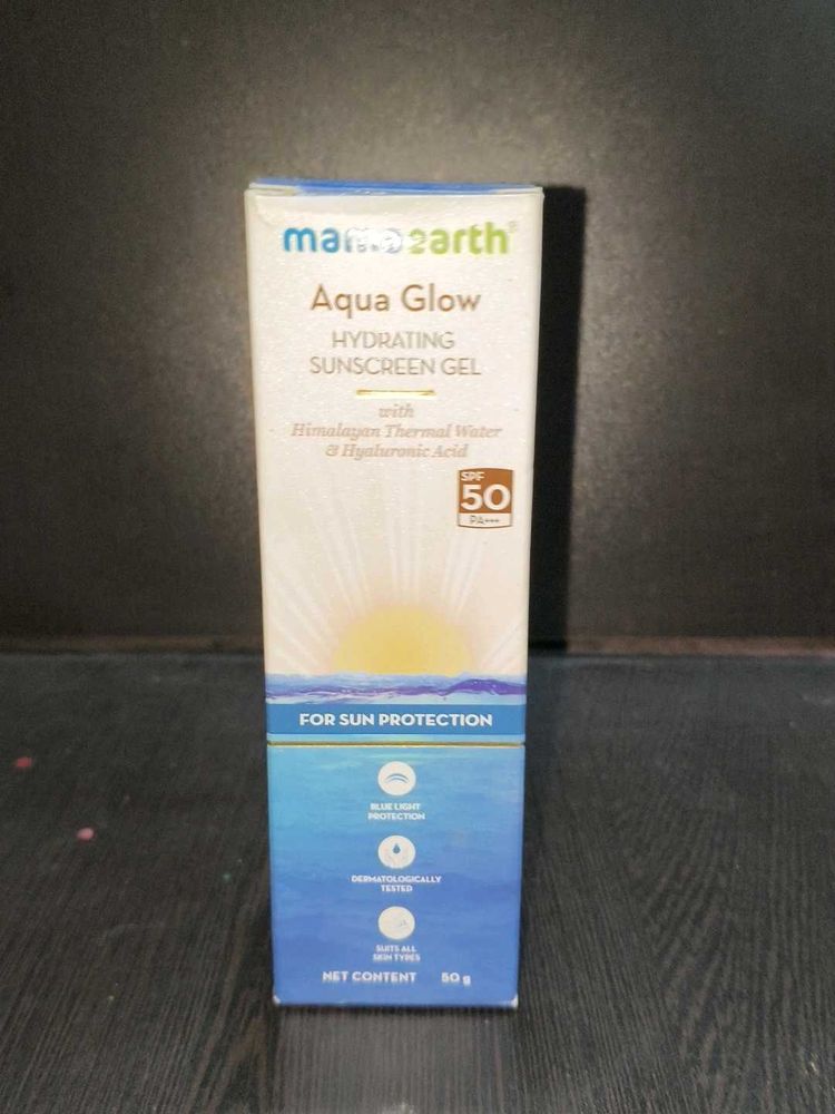 Mamaearth Aqua Glow Sunscreen