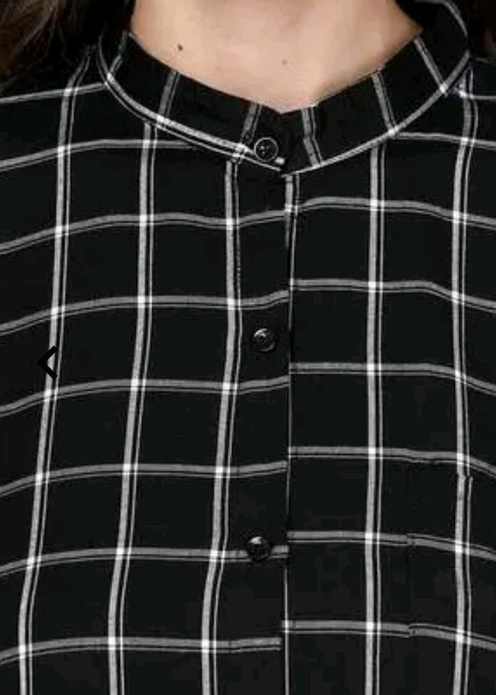 *BRAND NEW* checkered tunic