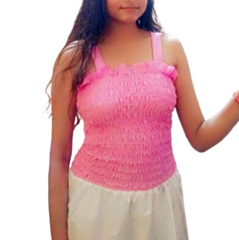 Stretchable Colour Block Cotton Dress
