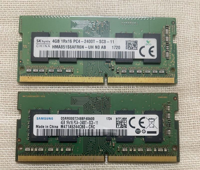8GB (2x4GB) DDR4 RAM For Laptop Computer PC